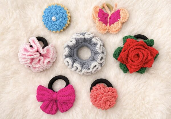 Crochet Hair Bows